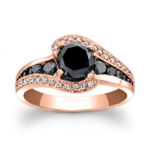 Huitan Fashion Women Ring Inlaid Shiny Cubic Zirconia Elegant Design Party Wedding Lady Charming Accessories Jewelry for Daily