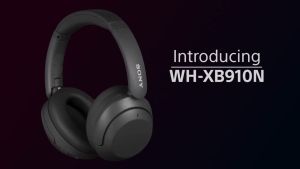 WH-XB910N Noise Cancelling Bluetooth Headphones with Mic Wireless Game Headset with Stereo Case Active