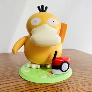 Hateli đồ chơi tương tác cho thú cưng Pokemon Psyduck tự làm xách tay hành lý hộp nhạc Anime Mô hình nhân vật KFC vịt nhảy múa Đu Đồ chơi âm thanh trẻ em Quà tặng sinh nhật Đồ chơi cho thú cưng