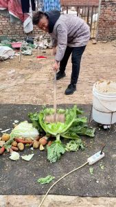 Portable Grass Shredder Vegetable Shredder Cattle And Sheep Home Breeding Crusher Pig Grass Machine