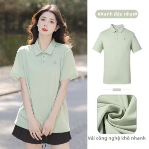 CAMEL | Áo Polo Nữ Ôm Body Khô Nhanh