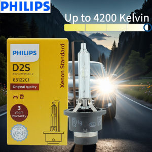 Philips | Philips HID D2S 35W Xenon Standard 4200K Auto Original Headlight Car Genuine Bulbs OEM Replacement Upgrade D2 ECE 85122C1