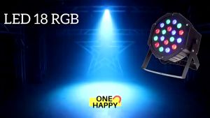 LED 18 RGB 36 RGB 54 RGB LED ปาร์ตี้ไฟดิสโก้ ไฟปาร์ตี้ ไฟดิสโก้ ไฟเวทีโปรเจคเตอร์ ไฟตกแต่ง ไฟ LED Par 108 วัตต์ แสงเวที ไฟธีม