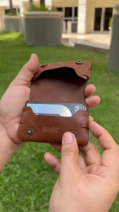 Hunter Tradition Origami Leather Card Holder