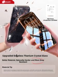OUXUAN | Top-tier Privacy Protective Tempered Glass Screen Protector