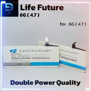 Double Power Battery Baterai HP IP 6 / 6G 1810 mAh Batre Batrai