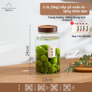 MODERN SWEETHOME | Chai Làm Rượu Kính Borosilicate Cao