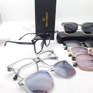 Kacamata GM Frame Klip On Lensa Polarized & Box