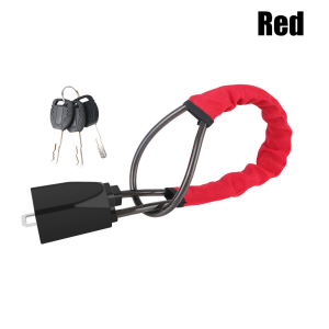 Universal anti-theft device for car steering wheel lock safety belt buckle lock steel cable lock steel wire rope lock car mo
