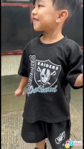 171 Terno Waffle Knit Soft and Breathable Soft Fashion for Kids Boy Sets 1 to 10 Years Old