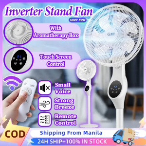 2 In 1 Electric Fan Stand Fan Inverter Heavy Duty Desktop Floor Fan Cooling Fan Turbo Air Circulator Fan With Remote Stand Fan Desk Fan Household Floor Fan For Office Bedroom Living Room