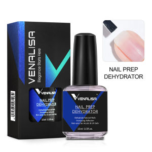 Venalisa 15ml Nail Prep Dehydrator Fast Air Dry Acid-Free Primer Bond Anti-off Prevention Long Lasting For Nail Gel Polish