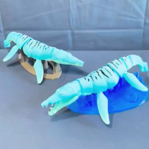 Cuero Mainan Dinosaurus Liopleurodon v2 mulut bergerak terlaris