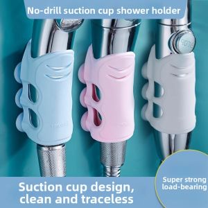 Bathroom Shower Head Holder Adjustable Silicone Bracket