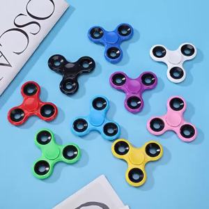 ABS Fidget Spinner EDC Spinner For Autism ADHD Anti Stress Tri-Spinner  Kids Funny Toys
