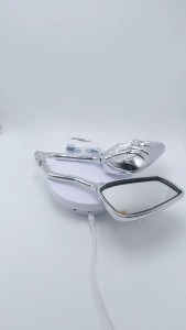 HOL 1 Pair Left + Right Skeleton Skull Hand Motorcycle Motor Rearview Side Mirrors Motorcycle modification parts【Ready in stock】