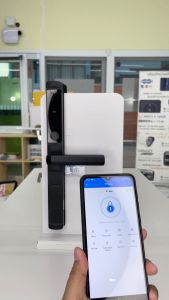{พร้อมติดตั้ง} SebO Jidoor S7 Max | Digital Door Lock กันน้ำ IP65 ปลดล็อคด้วย ลายนิ้วมือ รหัส บัตร กุญแจ แอป รีโมท ประตูบานเลื่อน/สวิง