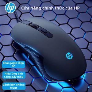 HP | Chuột Có Dây Chơi Game LED Im Lặng