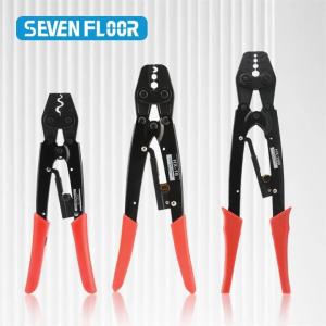 HX-10 Spine Wheel Type Labor-saving Terminal Crimping Tools for 1.25-10mm2 10-6AWG Terminal Electrician Specific Crimping Pliers