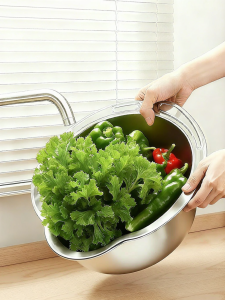 Food-Grade 316 Stainless Steel Drain Basket