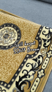 SUPER SHAMA Karpet Lantai 160X210 SS627 BROWN