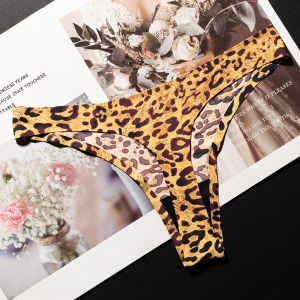 Quần Chữ T Không Đường May Lụa Lạnh Quần Lót Kiểu Một Mảnh Cho Nữ Ngọt Ngào Gợi Cảm Hoa Nhí Thiếu Nữ Học Sinh Nhật Bản Tập Gym Yoga T