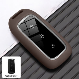 Silicone Car Key Case Cover for Geely EX5 Starray EM I Galaxy L6 L7 NO.1 Proton e.MAS 7 5 E8 E5 Cityray Starry 8 Accessories