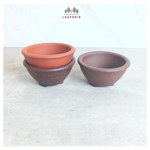 The Leaferie Petit Bonsai (Series 28) plant pots. Zisha . Purple Sand flowerpot . flowerpots . flower pot . planter . planters