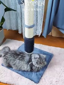 80cm Sisal Cat Scratcher Post Scratching Pole Cat Condo Cat Kitten Scratch