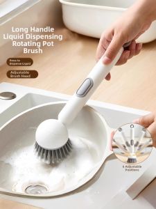 RORK | Rotating Liquid-adding Multipurpose Kitchen Pot Brush