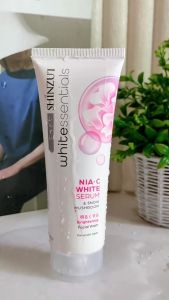 Shinzui WHITEssentials Double Brightening Facial Wash Snow Mushroom 80ml+20ml