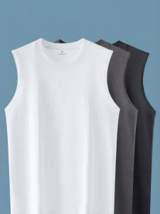MiiOW | Pure Cotton Fitness Seamless Vest Slim Fit