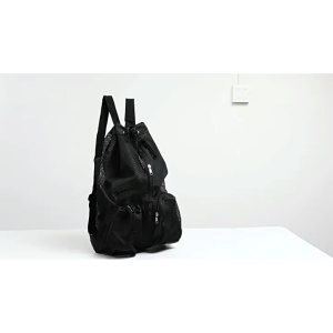 JS SHOP 1Pcs Fitness Sports Bag Convenient Drawstring Design Water Bottle Outdoor Backpack Beach Bag