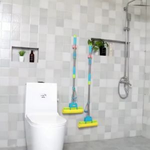 H88 Rak pel mulus - Gantungan alat kebersihan