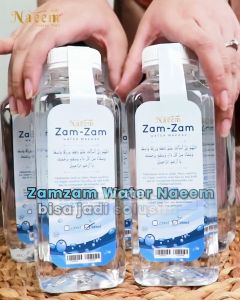 Air Zamzam 100% asli 1 Liter/ Zamzam water/zamzam 500 ML & 1L oleh oleh haji/oleh oleh umroh
