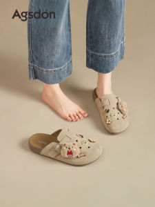 Agsdon | Comfortable Breathable Summer Womens Half Slippers