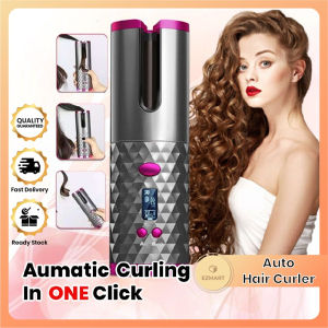 Huge Tree Automatic Hair Curler Rechargeable Hair Roller Wireless Iron Curly Rotating Wave Hair Iron Hair Styling Tools Kerinting Rambut 波浪卷发棒 蛋卷发棒
