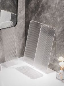 Acrylic Soap Dish Mat Waterproof Bathroom Washstand Toothbrush Holder Heat Insulation Pad Home Personal Cleaning Tools