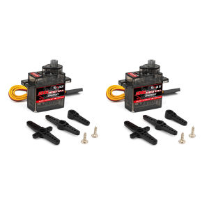 RCZIPROY MINI 9g Iron Gear 1.6KG Digital Servo for RC Fixed Wing Airplane Robot Car Boat Pipe Plane Small Servo Motor