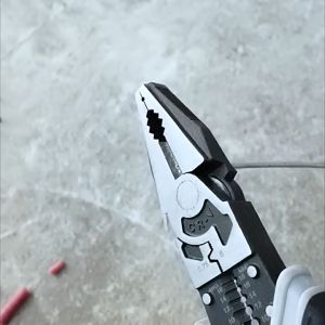 Tang Pemotong Kawat Multifungsi Anti Slip Kombinasi 9 Inch Alat Crimping penjepit hidung pengupas Kabel