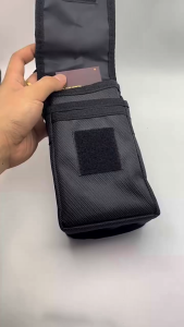 Portable Mobile Phone Bag Multi-Purpose Phone Belt Pouch Casual Waist Bag With Multiple Compartments