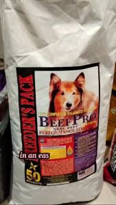Beef Pro Adult Dog Food (50 Pounds/1 Sack) by FurrWhitePetsShop