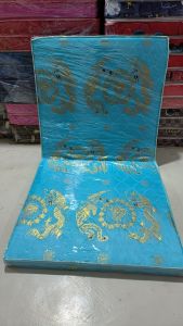 5 ฟูต ย้ำ นอนยางพีอี หนา 3 นิ้ว พับได้ เก็บสะดวก ไม่ยุบ ลายผ้าแพร คุณปลอดภัย ไม่ยุบ สร้างสรรค์