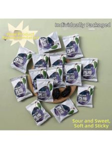 Sour and Sweet Dried Prunes Individually Packaged Snack