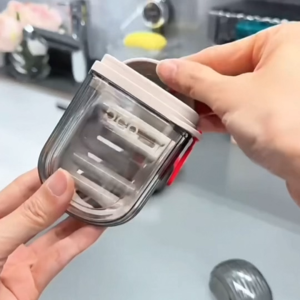 กล่องสบู่ ที่วางแปรง กล่องแปรงสีฟันสำหรับเดินทาง เหมาะสำหรับการเดินทางและใช้ในบ้าน Cutie world