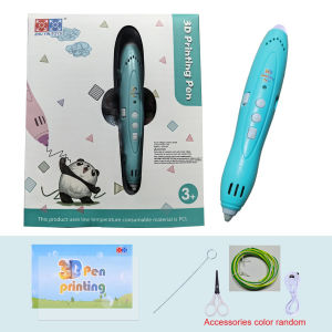 Bút In 3D Dành Cho Học Sinh Quà Tặng Giáng Sinh Thủ Công Nhiệt Độ Thấp Dành Cho Bé Gái Kèm Kéo Và Phụ Kiện Ngẫu Nhiên Đồ Chơi Thủ Công