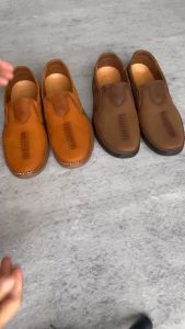 Giày Sandal Nam Trường Hải Da Bò Cao Cấp Phong Cách Business Trơn Đen/Xanh Lá/Cam/Golden