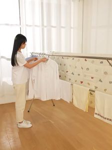 BMZAR ราวตากผ้า ราวตากผ้าสแตนเลส ราวแขวนผ้าสแตนเลส ยืด-หด พับเก็บได้ ราวตากผ้าเหล็ก รุ่น X Drying Rack ราวตากผ้าแข็งแรงทนทาน คุณภาพดี พร้อมส่ง ราวตากผ้าสแตนเลส 3 ชั้น - Lazada