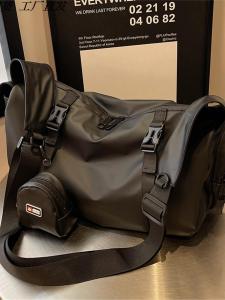 Waterproof Fitness Bag Large Capacity Sports Travel Bag Mens Crossbody Bag Wet And Dry Separation Casual Leisure Fashion