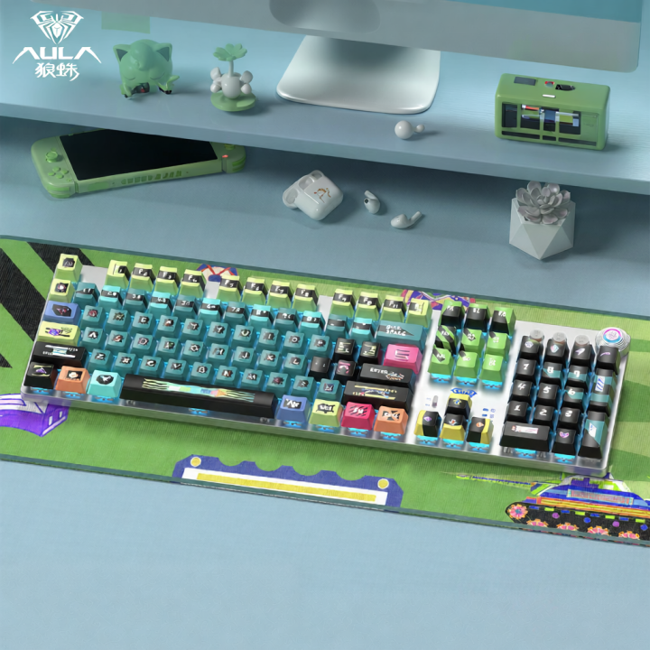 Aula | Bluetooth Triple-Mode Hot-Swappable Mechanical Keyboard | Lazada ...